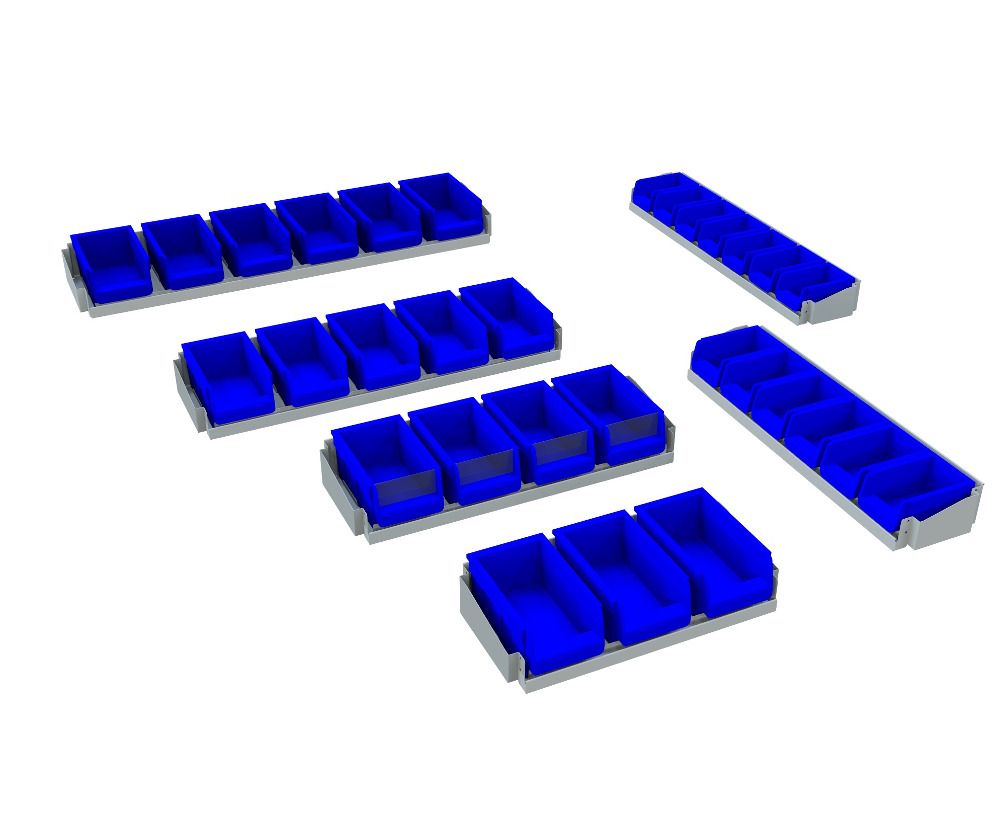 APBHs Aluminium Bin Racks